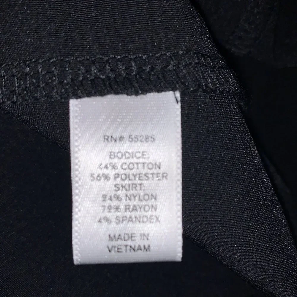 Express Black & Gray Faux Wrap Burnout Body Con Cocktail Dress Size Small EUC - Picture 8 of 8